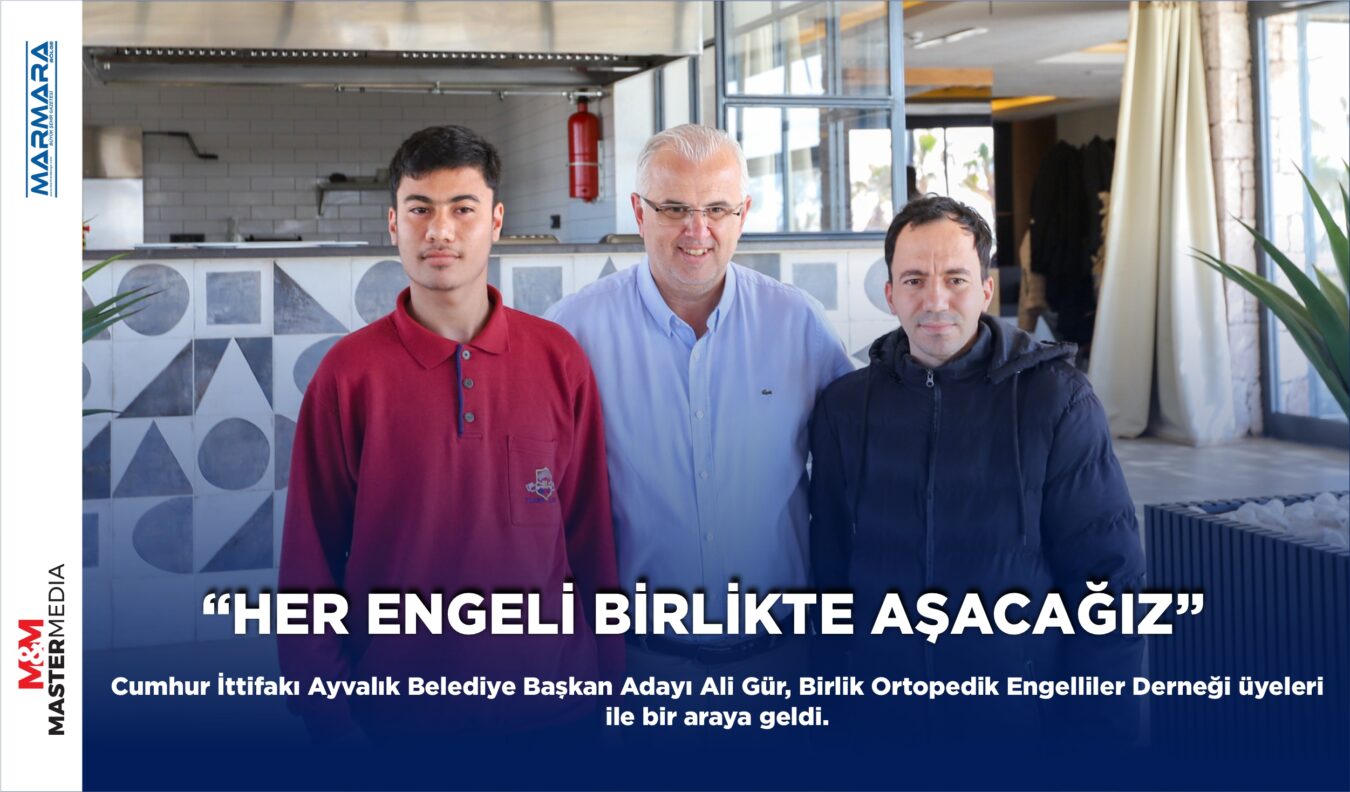 “HER ENGELİ BİRLİKTE AŞACAĞIZ”