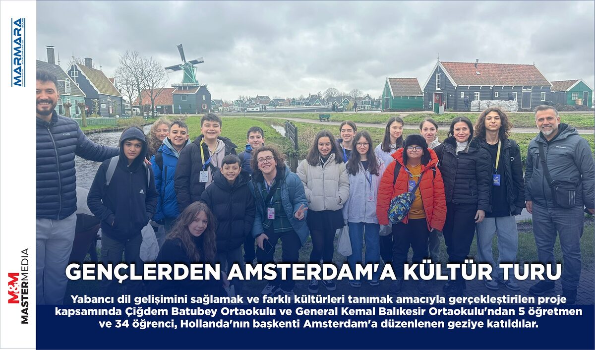 GENÇLERDEN AMSTERDAM’A KÜLTÜR TURU