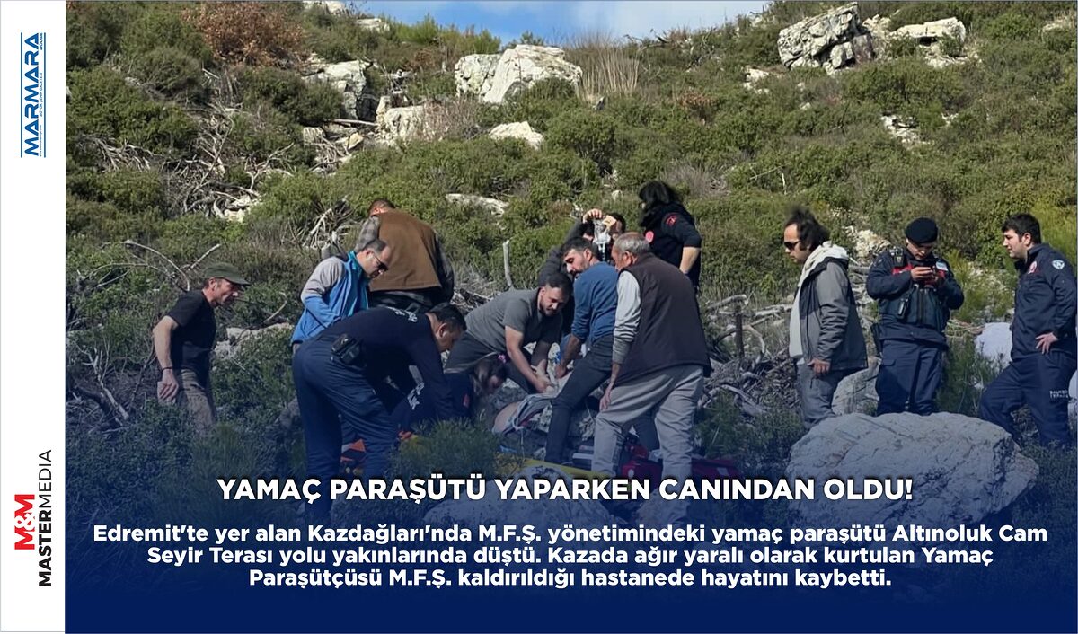 YAMAÇ PARAŞÜTÜ YAPARKEN CANINDAN OLDU!