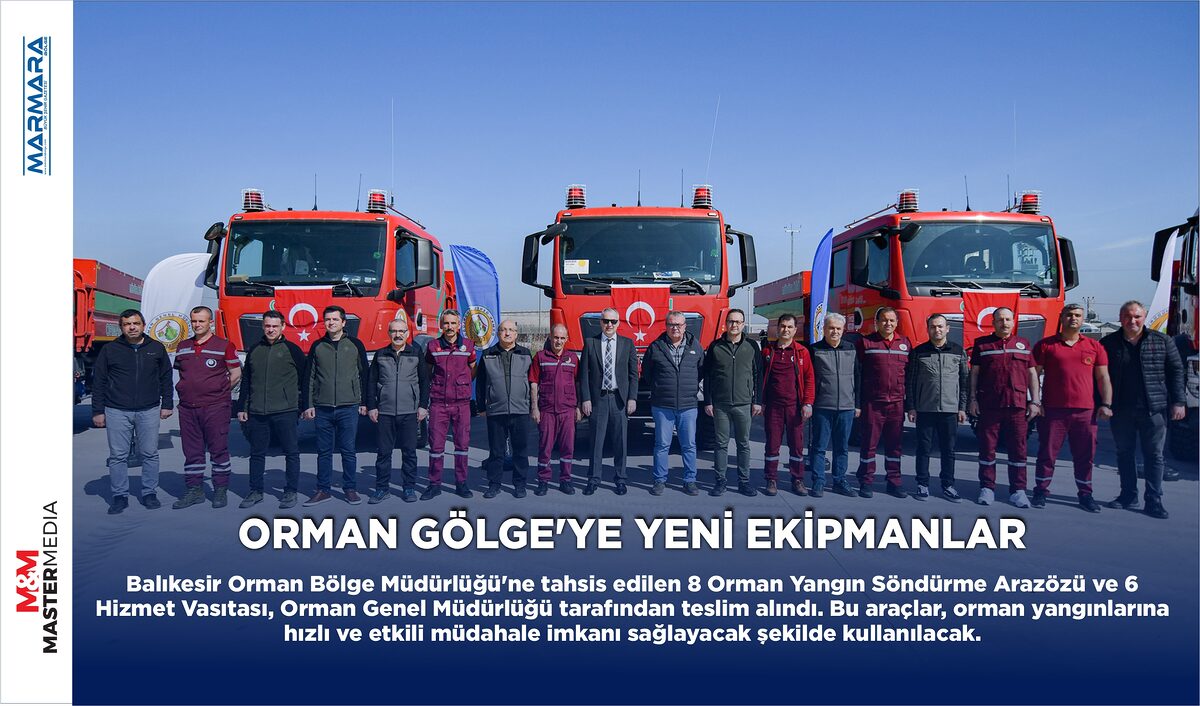 ORMAN GÖLGE’YE YENİ EKİPMANLAR