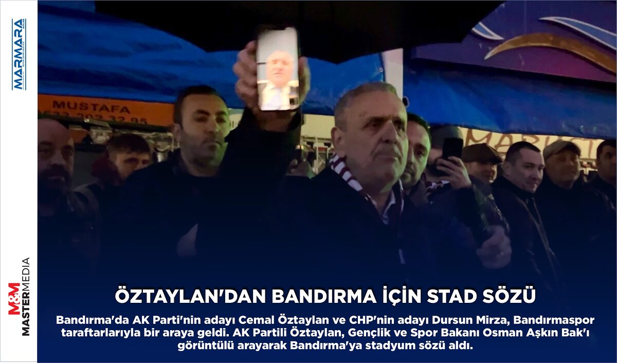 Bandırma'da AK Parti'nin adayı