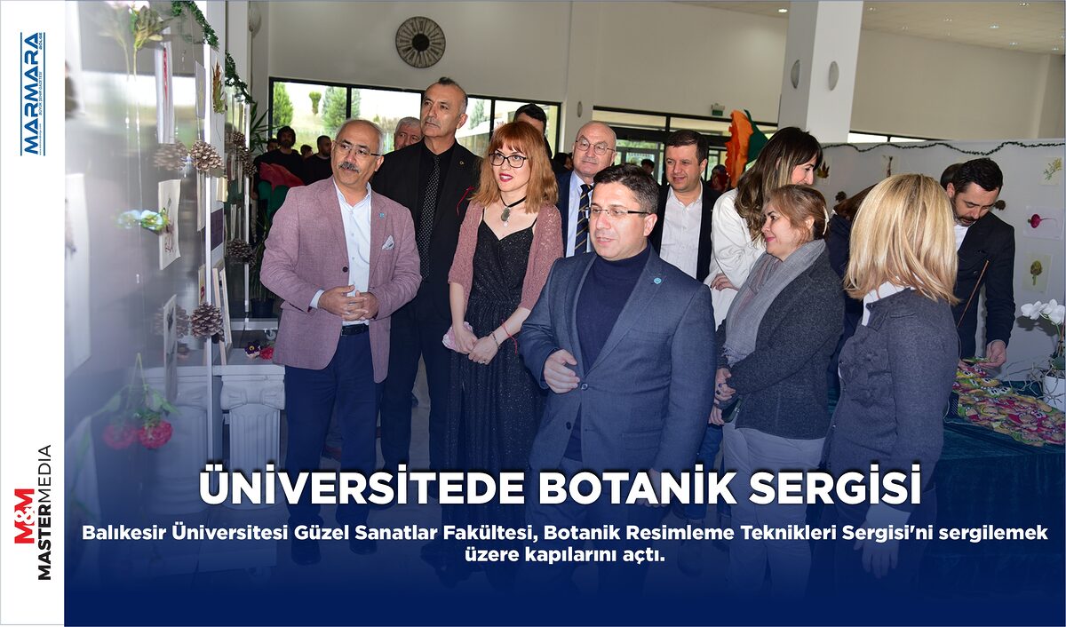 ÜNİVERSİTEDE BOTANİK SERGİSİ