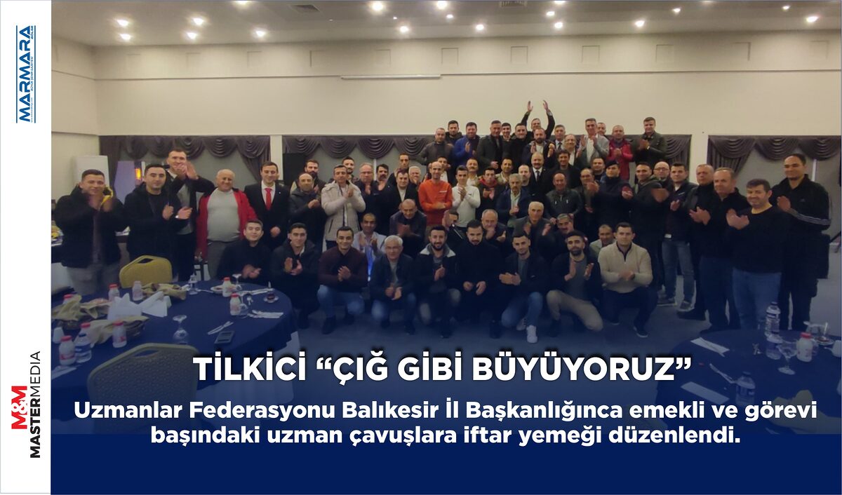 TİLKİCİ “ÇIĞ GİBİ BÜYÜYORUZ”