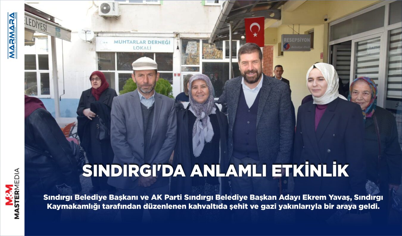 SINDIRGI’DA ANLAMLI ETKİNLİK