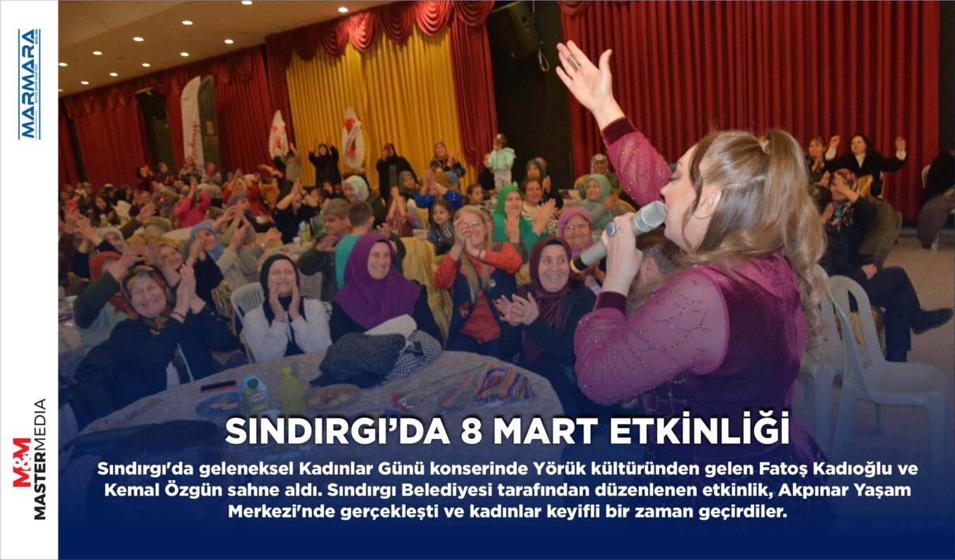 SINDIRGI’DA 8 MART ETKİNLİĞİ