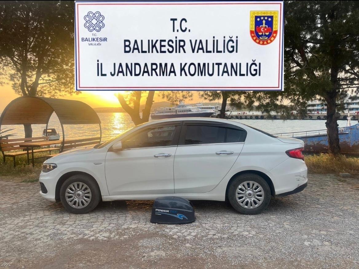 Ayvalık’ta jandarma ekiplerinin yaptığı