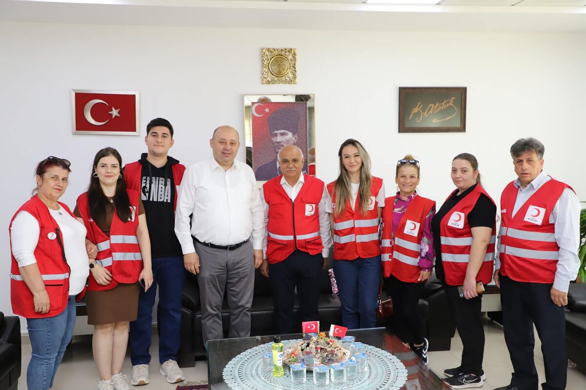 BAŞKAN PALAZ’A HAYIRLI OLSUN ZİYARETİ