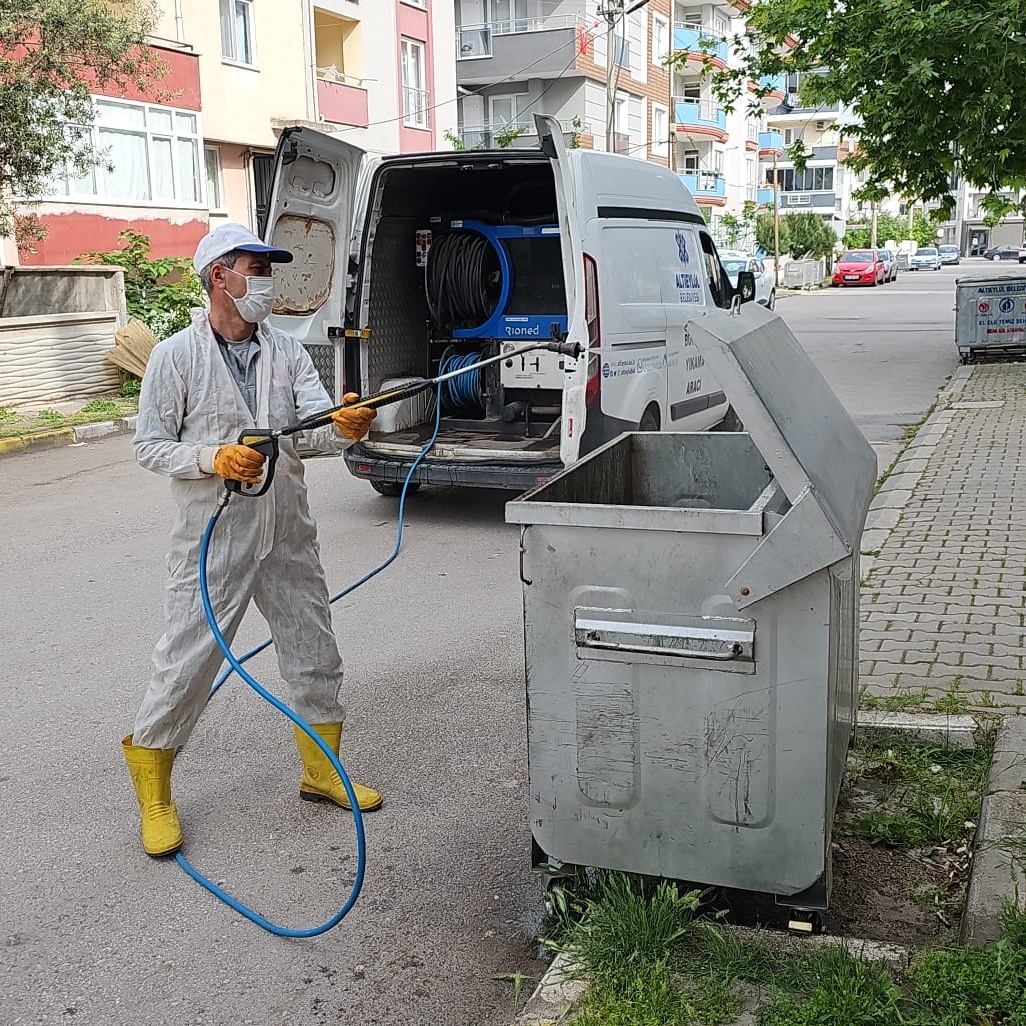 Altıeylül Belediyesi’ne bağlı Temizlik