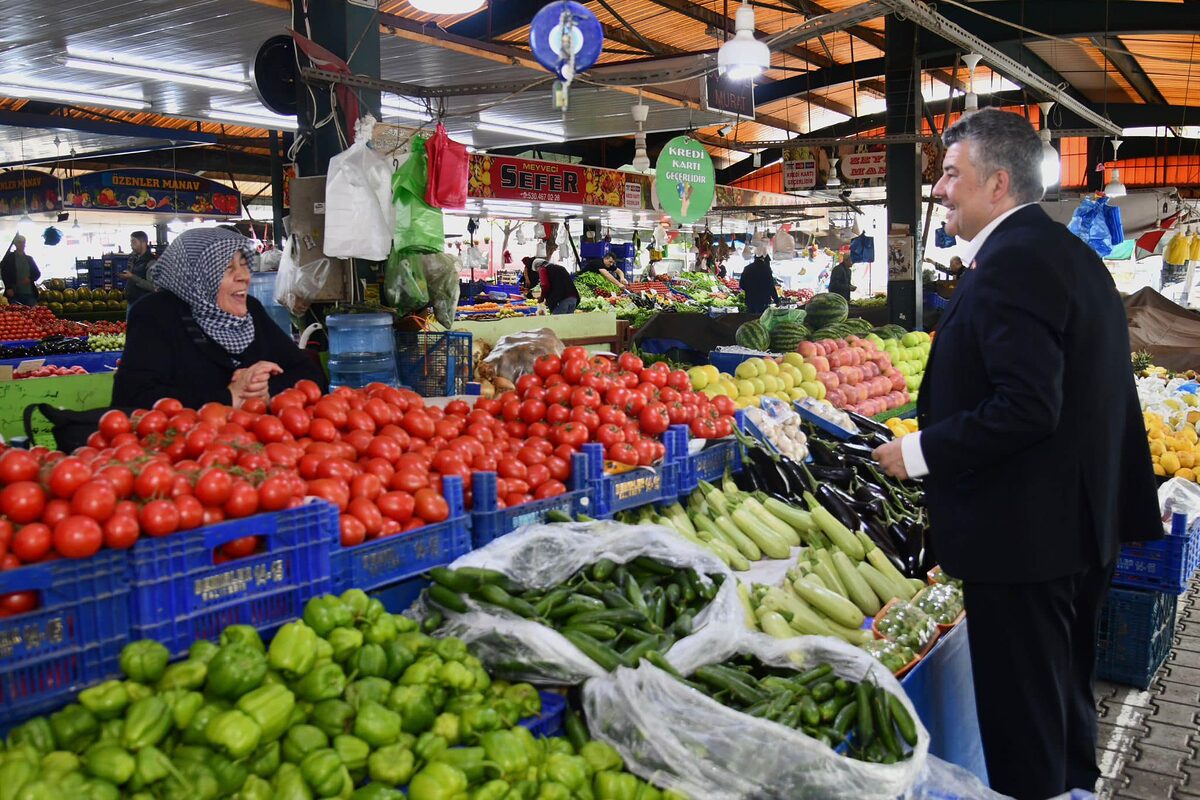 BAŞKAN AKBIYIK, ESNAFLA BULUŞTU