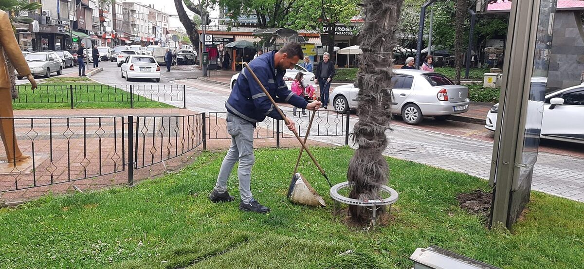 Gönen Belediyesi, ilçeyi yeşil