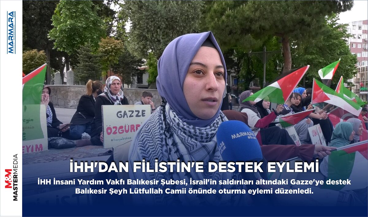 İHH’DAN FİLİSTİN’E DESTEK EYLEMİ