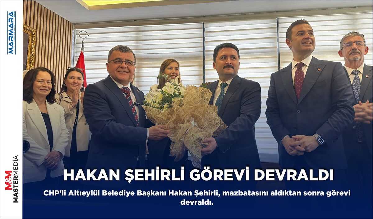 CHP’li Altıeylül Belediye Başkanı