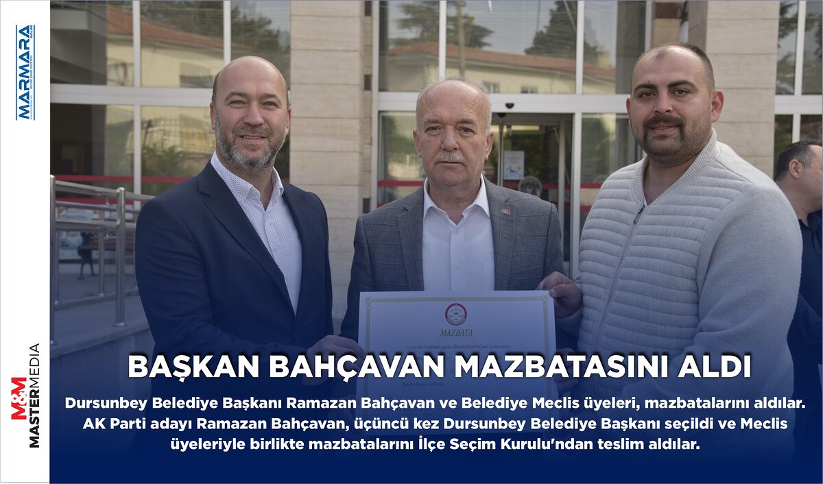 Dursunbey Belediye Başkanı Ramazan