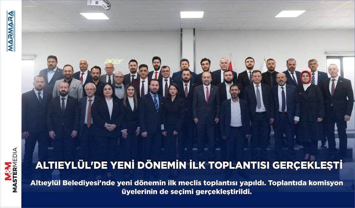 Altıeylül Belediyesi’nde yeni dönemin