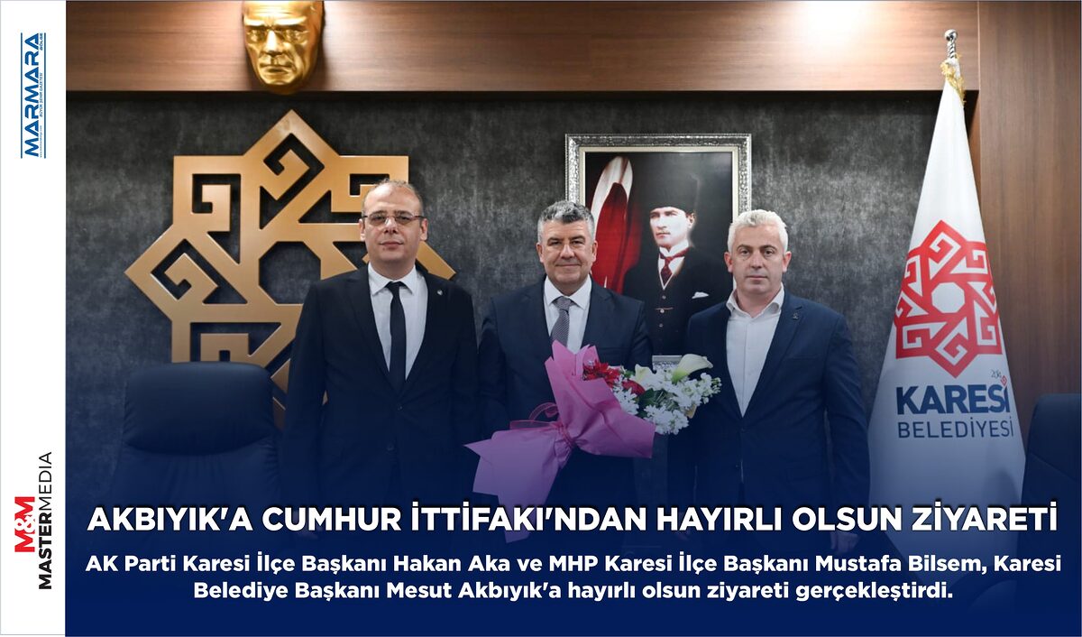 AKBIYIK’A CUMHUR İTTİFAKI’NDAN HAYIRLI OLSUN ZİYARETİ