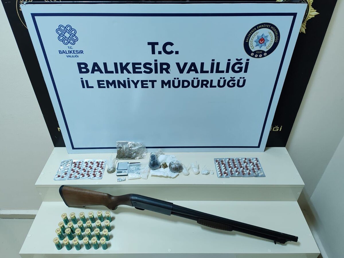 Bandırma’da uyuşturucu ticareti yaptığı