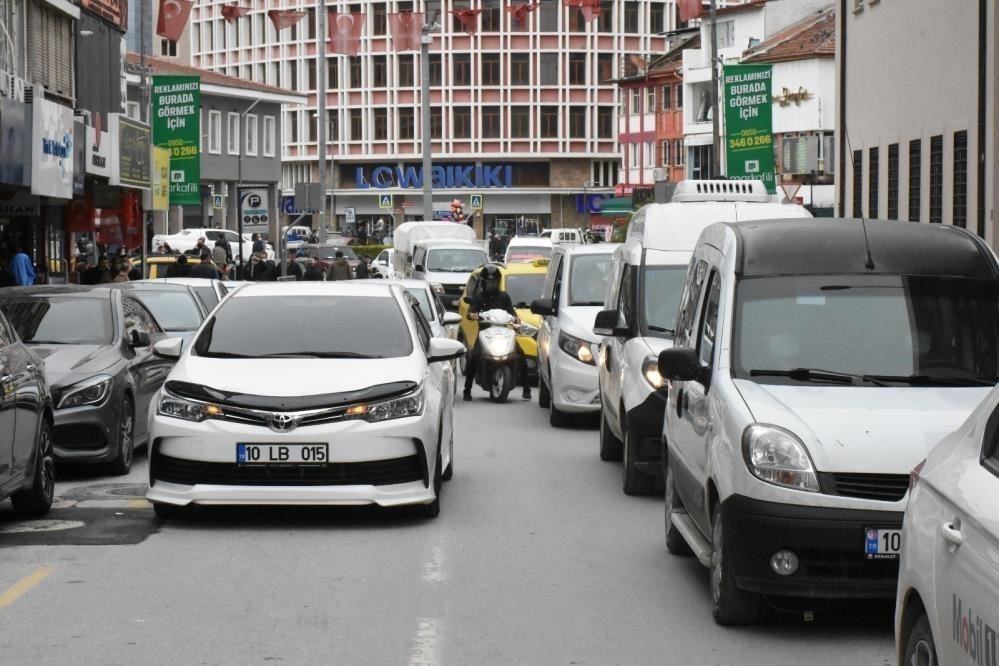 BALIKESİR’DE NİSAN AYINDA ARAÇ SAYISI 604 BİN OLDU