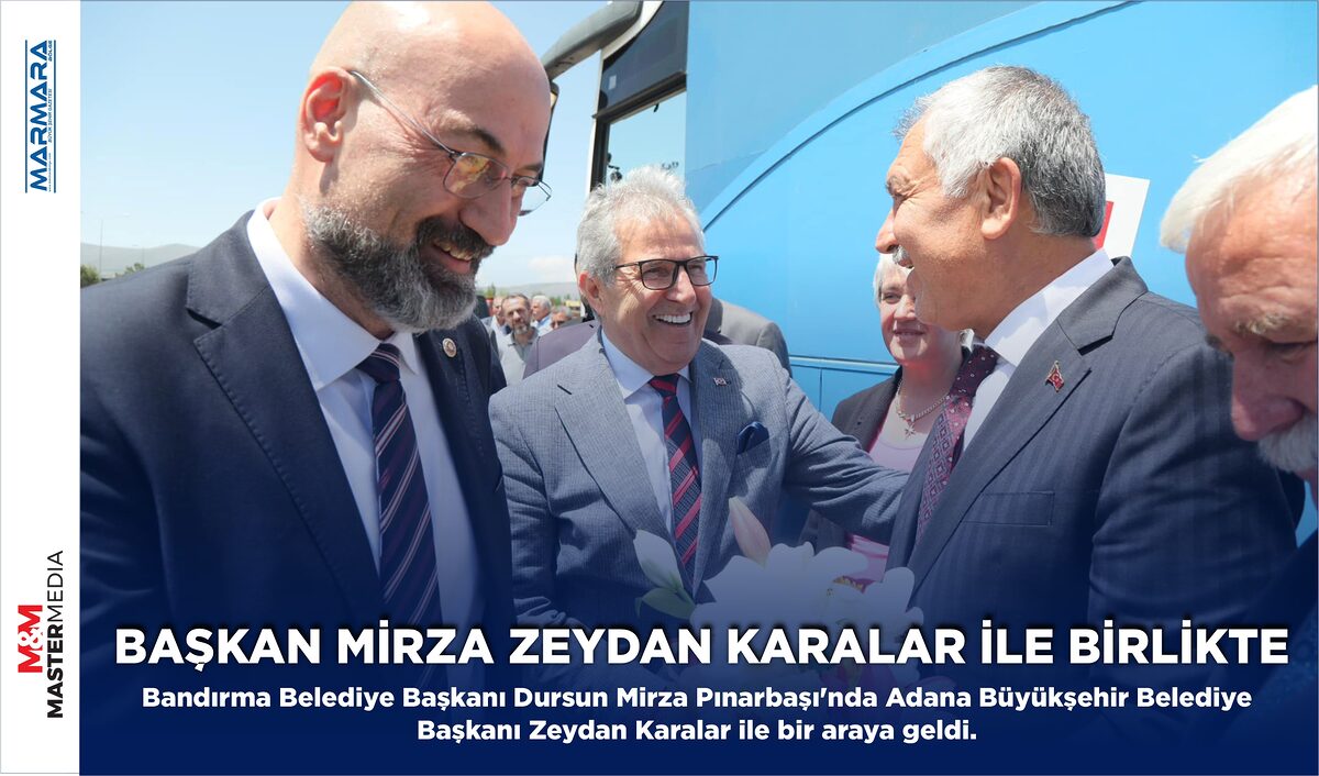 BAŞKAN MİRZA ZEYDAN KARALAR İLE BİRLİKTE