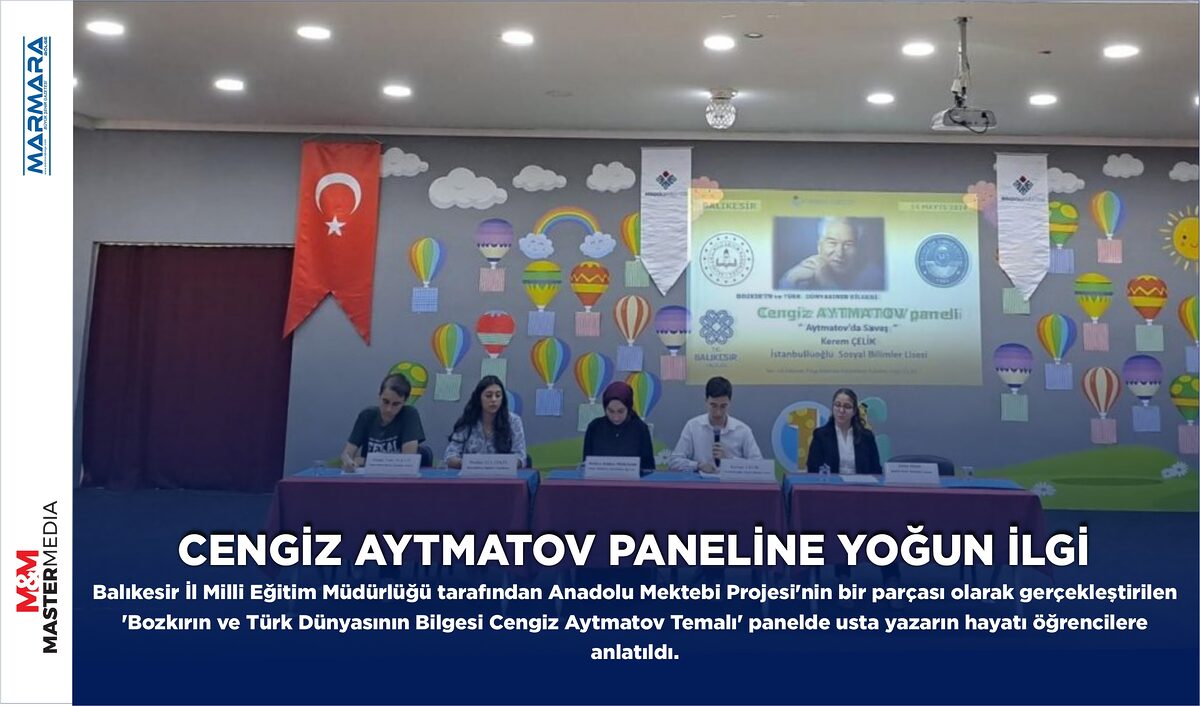 CENGİZ AYTMATOV PANELİNE YOĞUN İLGİ