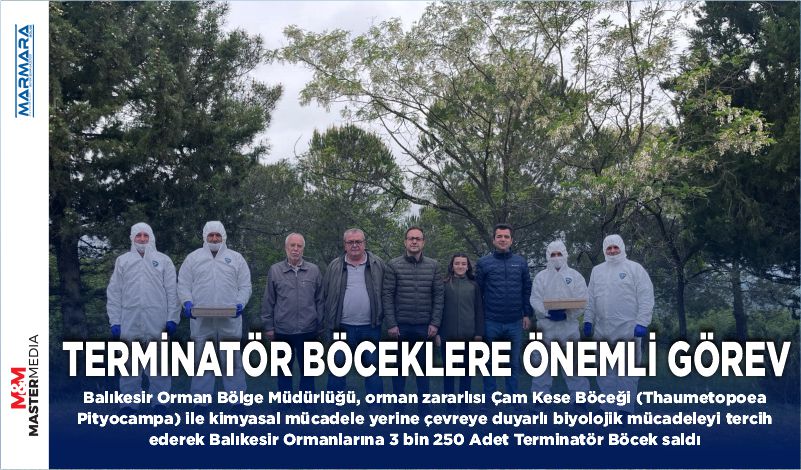 TERMİNATÖR BÖCEKLERE ÖNEMLİ GÖREV