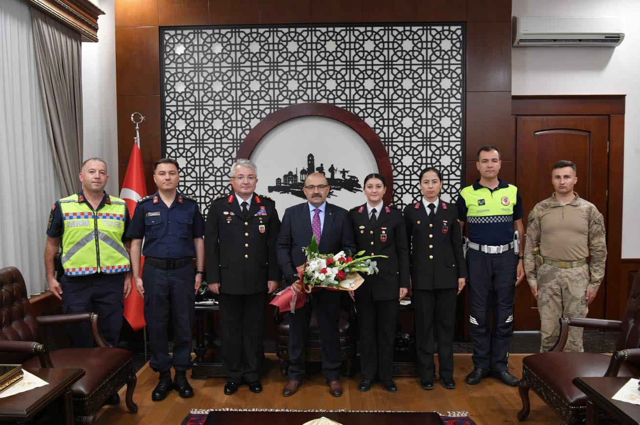 TÜMGENERAL ALKAN’DAN VALİ USTAOĞLU’NA ZİYARET