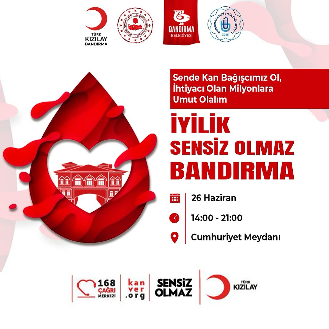 Bandırma Belediyesi, Kızılay’a kan