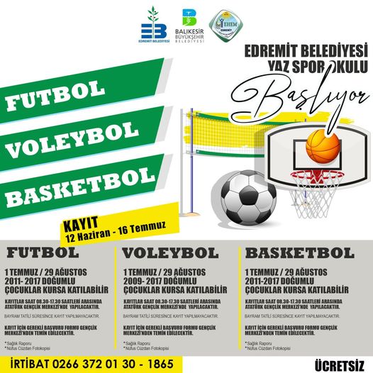 Edremit Belediyesi, futbol, voleybol