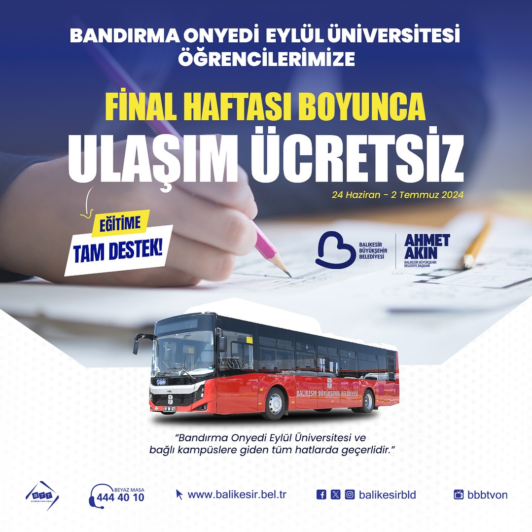 BBB’DEN ÜNİVERSİTE ÖĞRENCİLERİNE BÜYÜK JEST