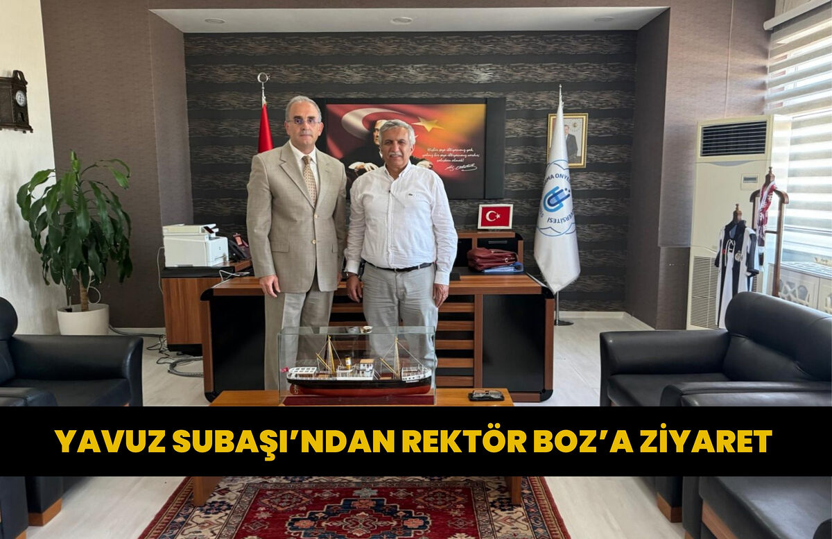 YAVUZ SUBASINDAN REKTOR BOZA ZIYARET - Marmara Bölge: Balıkesir Son Dakika Haberleri ile Hava Durumu