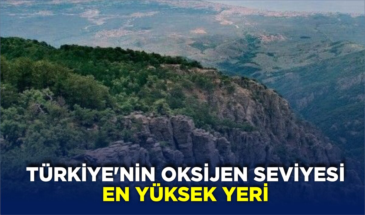 TÜRKİYE’NİN OKSİJEN SEVİYESİ EN YÜKSEK YERİ