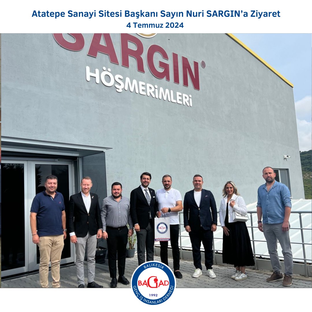 BAŞKAN SARGIN BAGİAD HEYETİNİ AĞIRLADI!