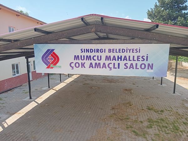 MUMCU MAHALLESİ ÇOK AMAÇLI SALON’UN YAPIMI TAMAMLANDI