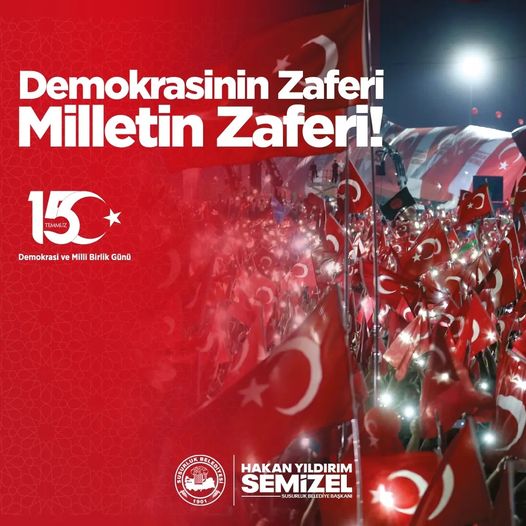 DEMOKRASİNİN ZAFERİ, MİLLETİN ZAFERİDİR!