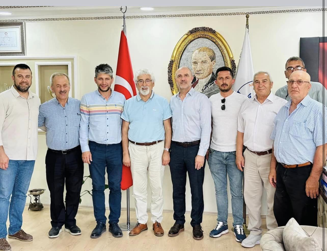 Mehmet Tüm’den Marmara Adalar Belediye Başkanı Aydın Dinçer’e Ziyaret