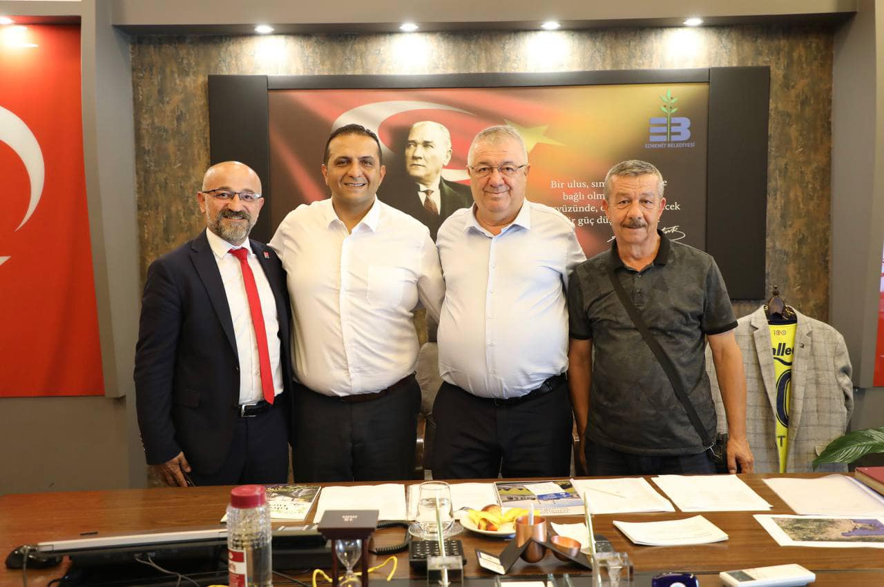 CHP’DEN BAŞKAN ERTAŞ’A ZİYARET