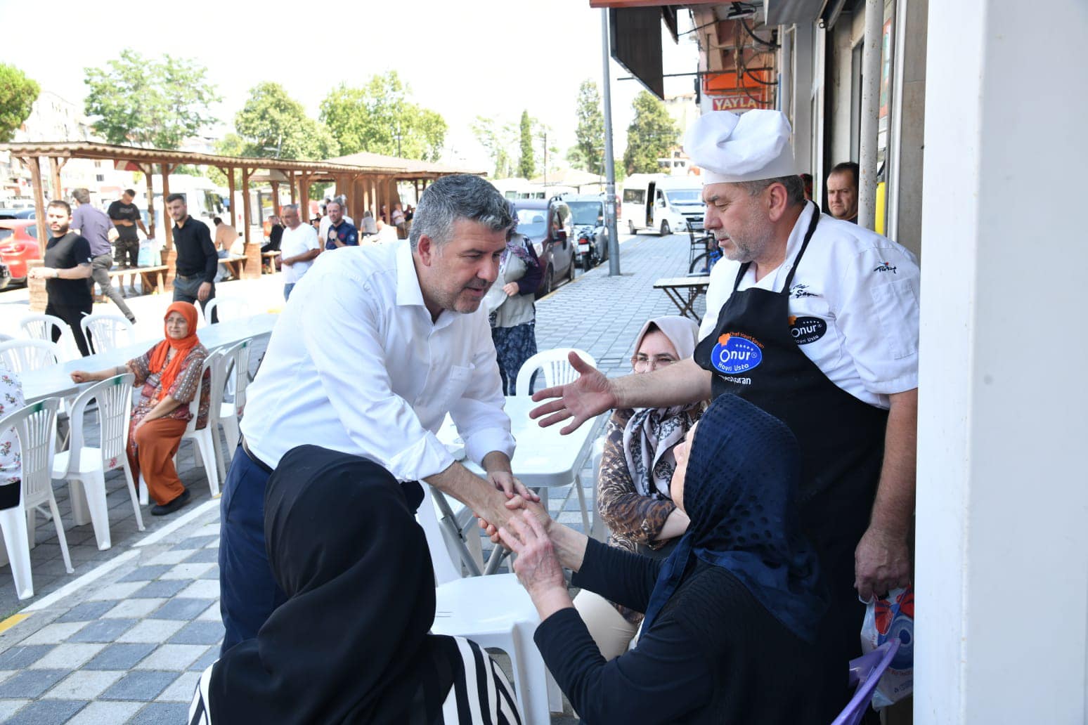 Geleneksel Aşure Hayrına Katıldı