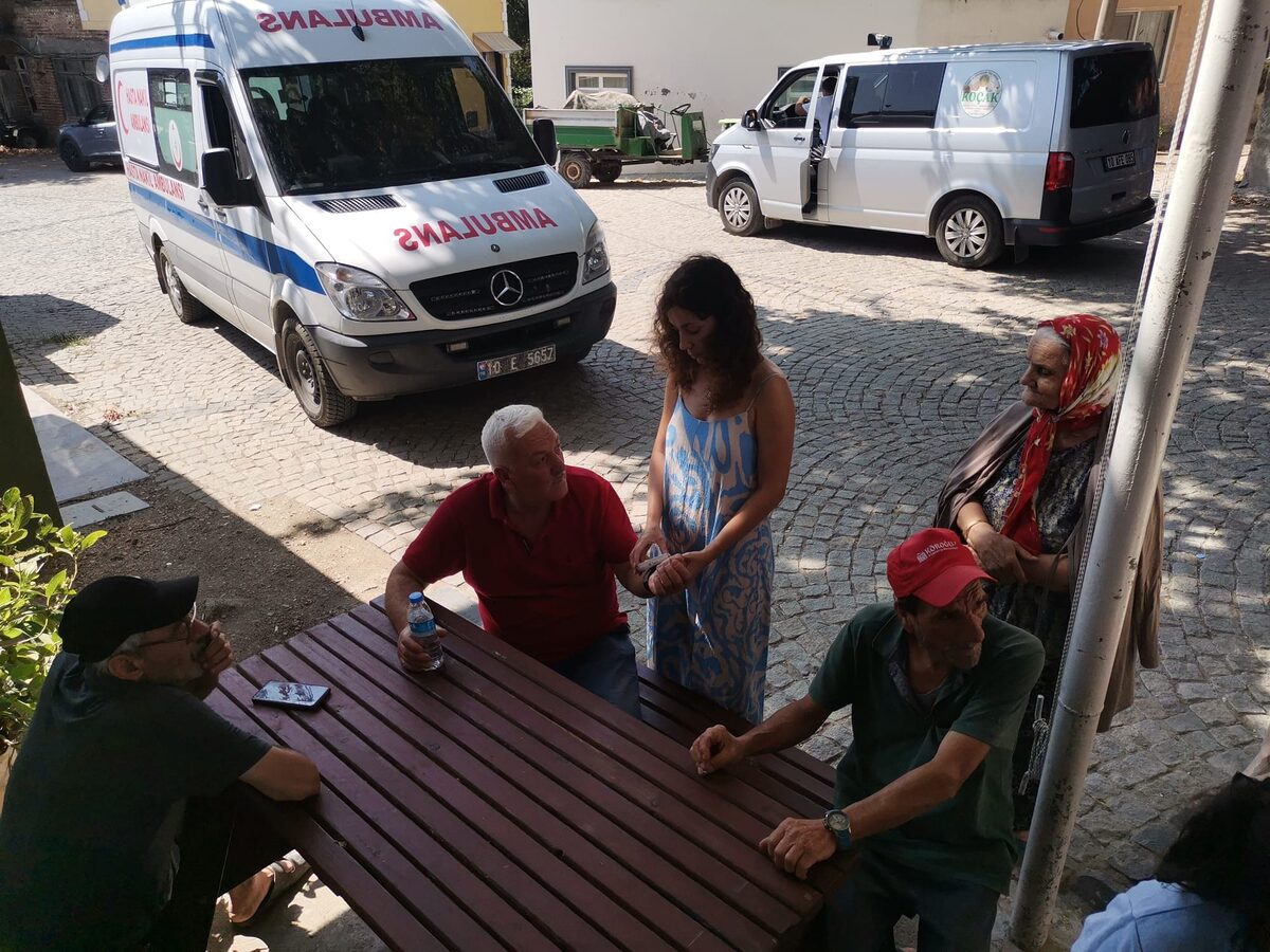 Erdek Belediyesi’nden İlhan Mahallesi’nde Sağlık Taraması