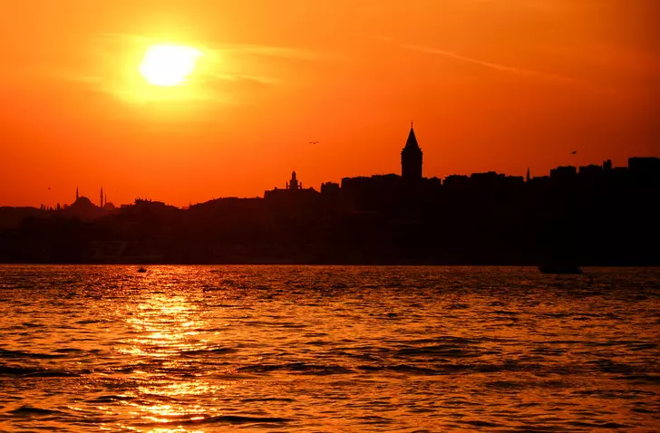 İstanbul'da sıcak hava ve