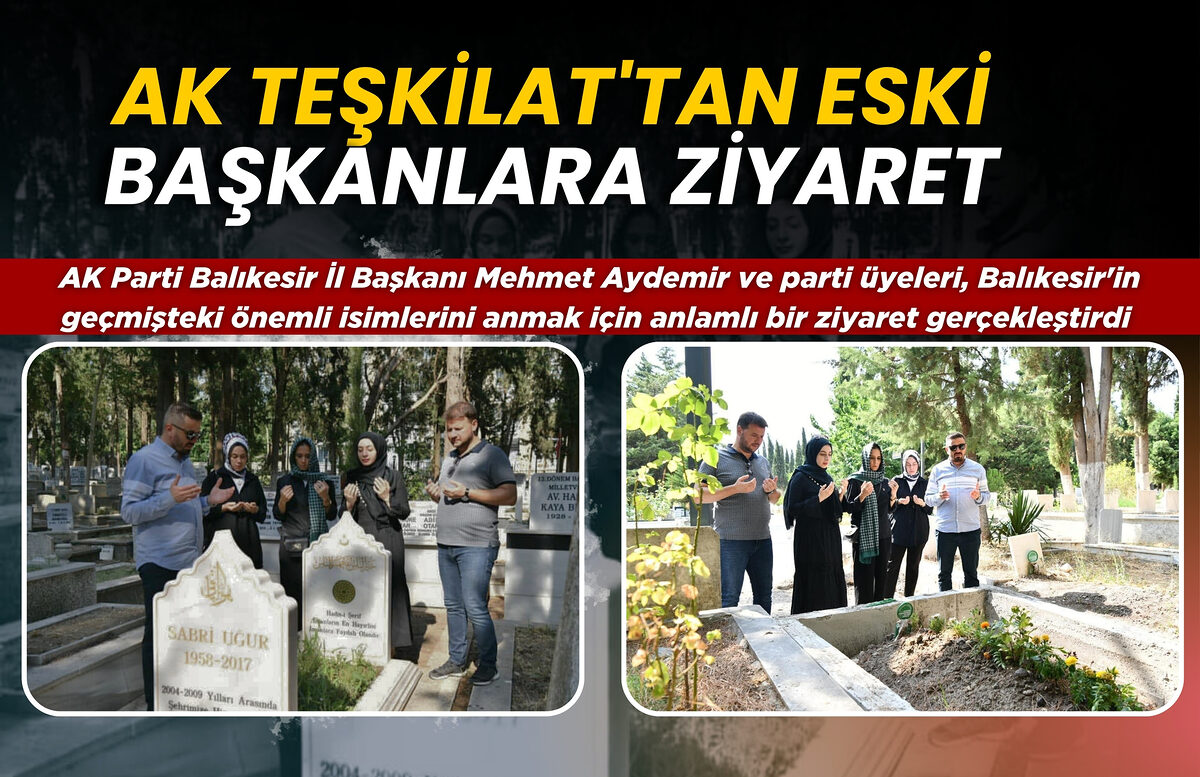 AK TEŞKİLAT’TAN ESKİ BAŞKANLARA ZİYARET