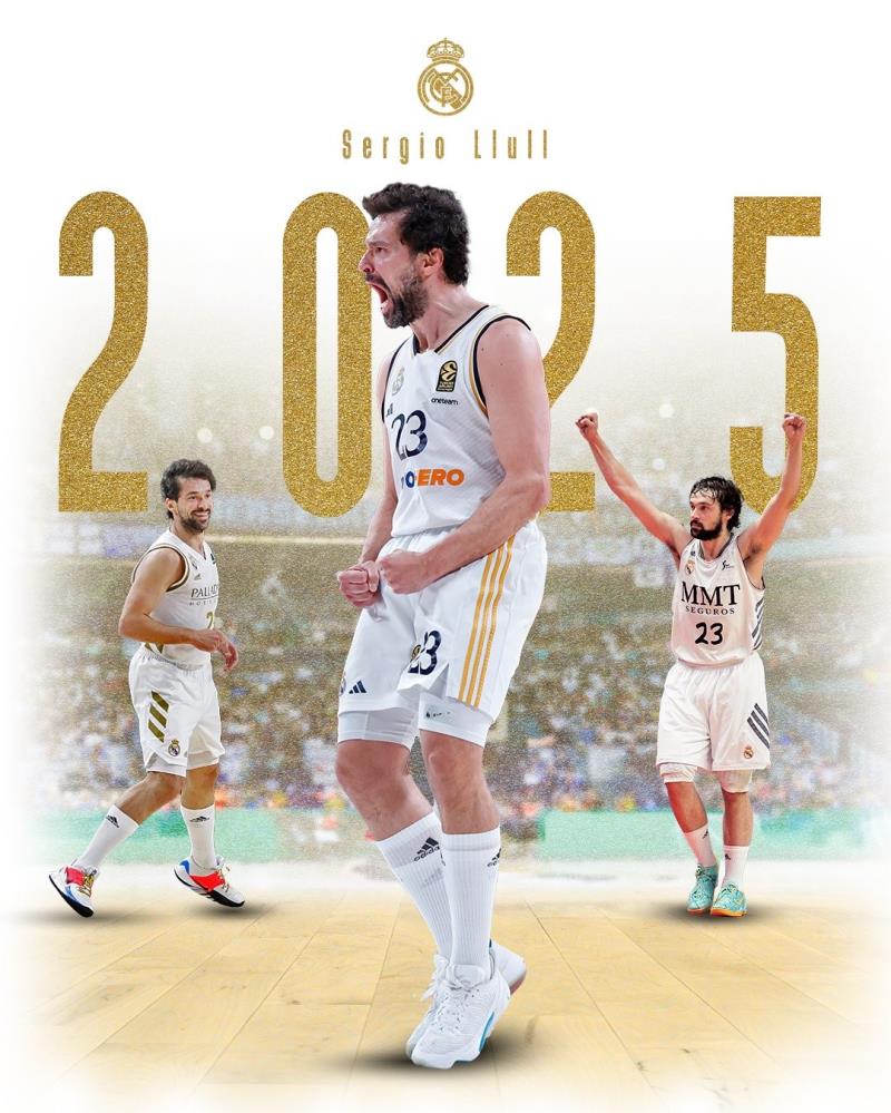 Real Madrid, Sergio Llull’ün Sözleşmesini 2025 Yılına Kadar Uzattı