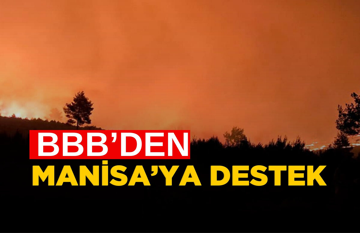 BALIKESİR BÜYÜKŞEHİR BELEDİYESİ’NDEN MANİSA’YA DESTEK