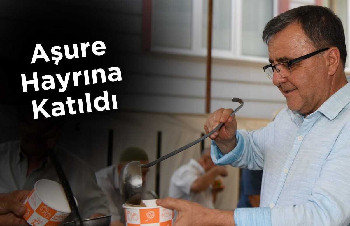 Aşure Hayrına Katıldı