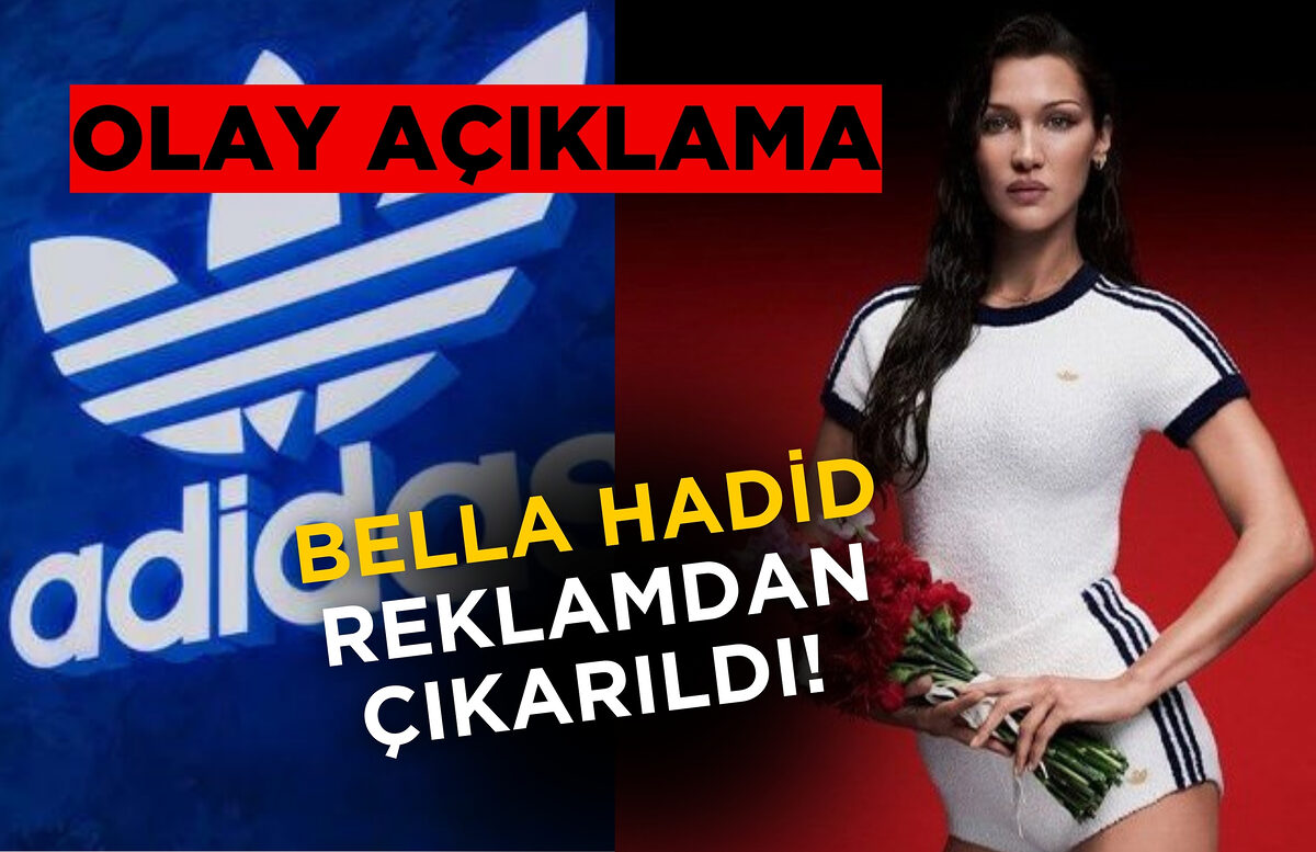 BELLA HADİD REKLAMDAN ÇIKARILDI! ADİDAS’TAN OLAY AÇIKLAMA…