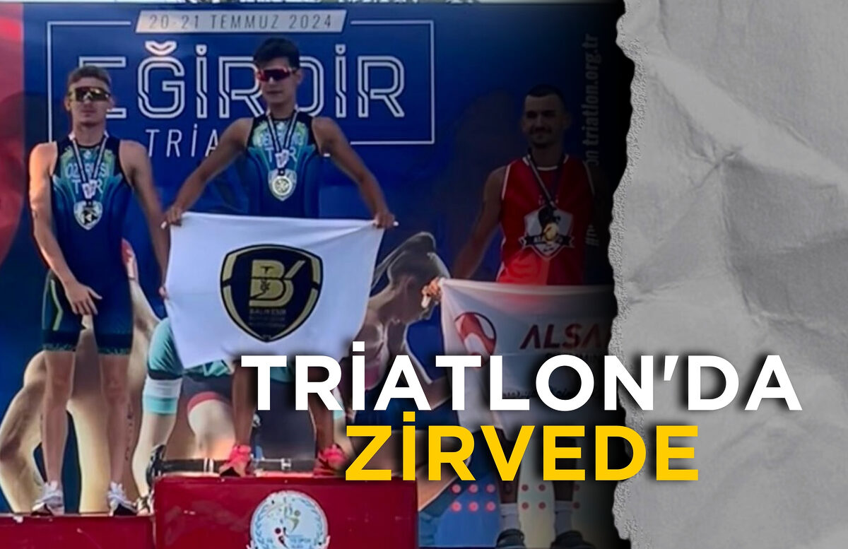 Balıkesir Büyükşehir Belediyespor Triatlon’da Zirvede