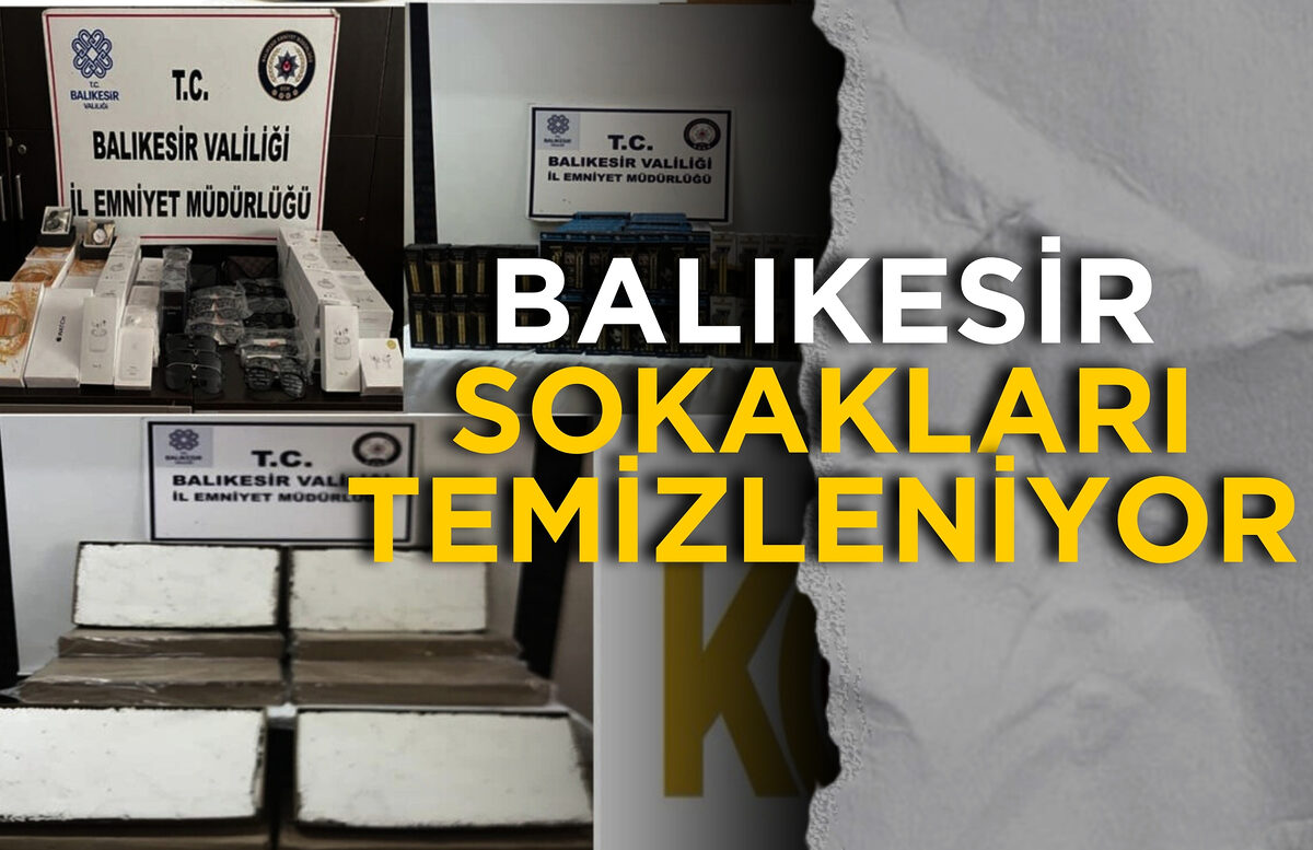 BALIKESİR SOKAKLARI TEMİZLENİYOR