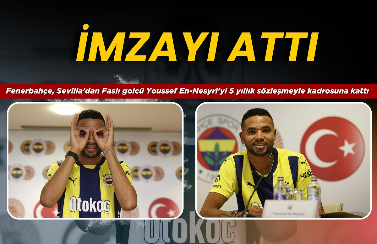 Youssef En-Nesyri Fenerbahçe İçin İmzayı Attı