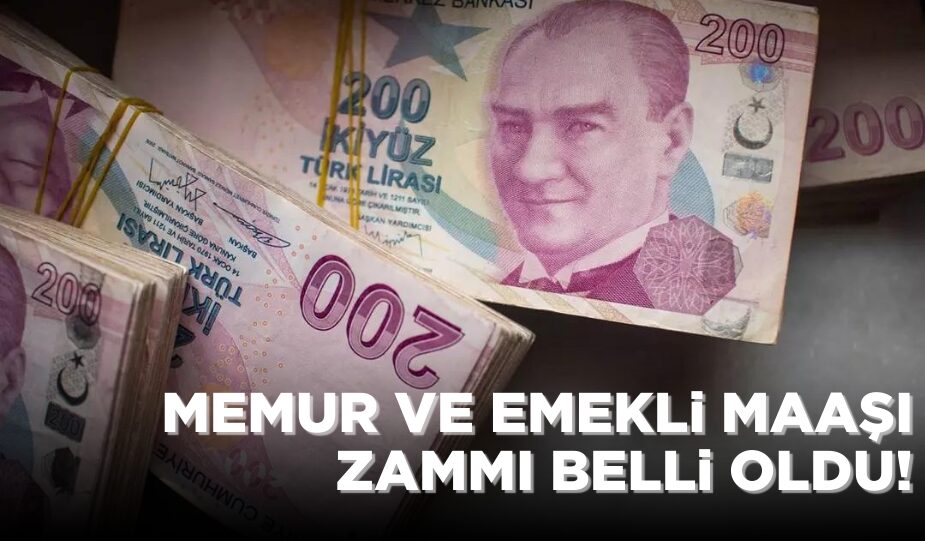 MEMUR VE EMEKLİ MAAŞI ZAMMI TEMMUZ 2024’TE BELLİ OLDU!