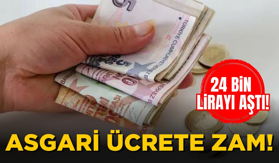 HİZMET SEKTÖRÜNDEN BÜYÜK ZAM HAMLESİ: ASGARİ ÜCRET 24 BİN LİRAYI AŞTI!