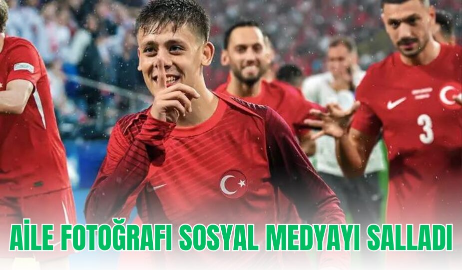 ARDA GÜLER’İN AİLE POZU SOSYAL MEDYADA BÜYÜK BEĞENİ TOPLADI