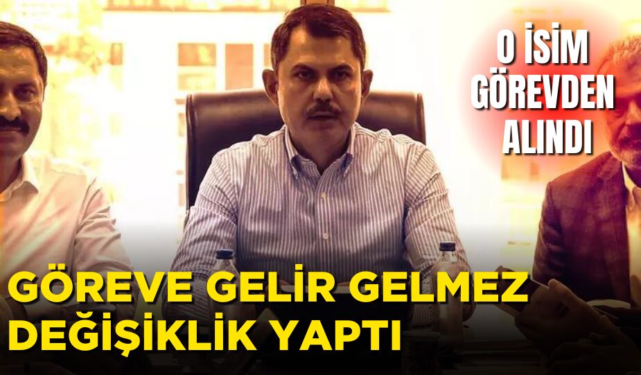 Geçtiğimiz hafta önemli bakanlık